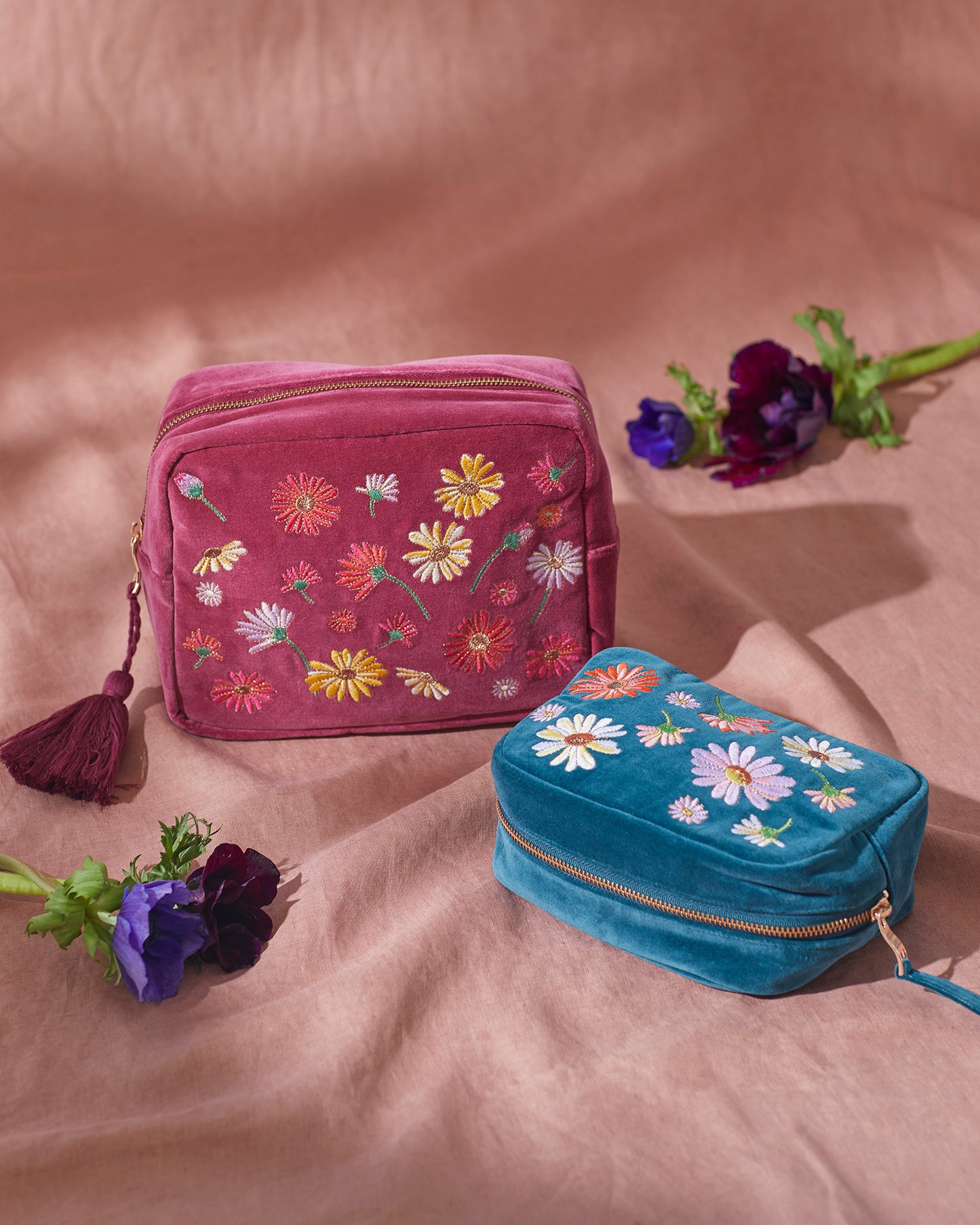 Wildflower Makeup Bag