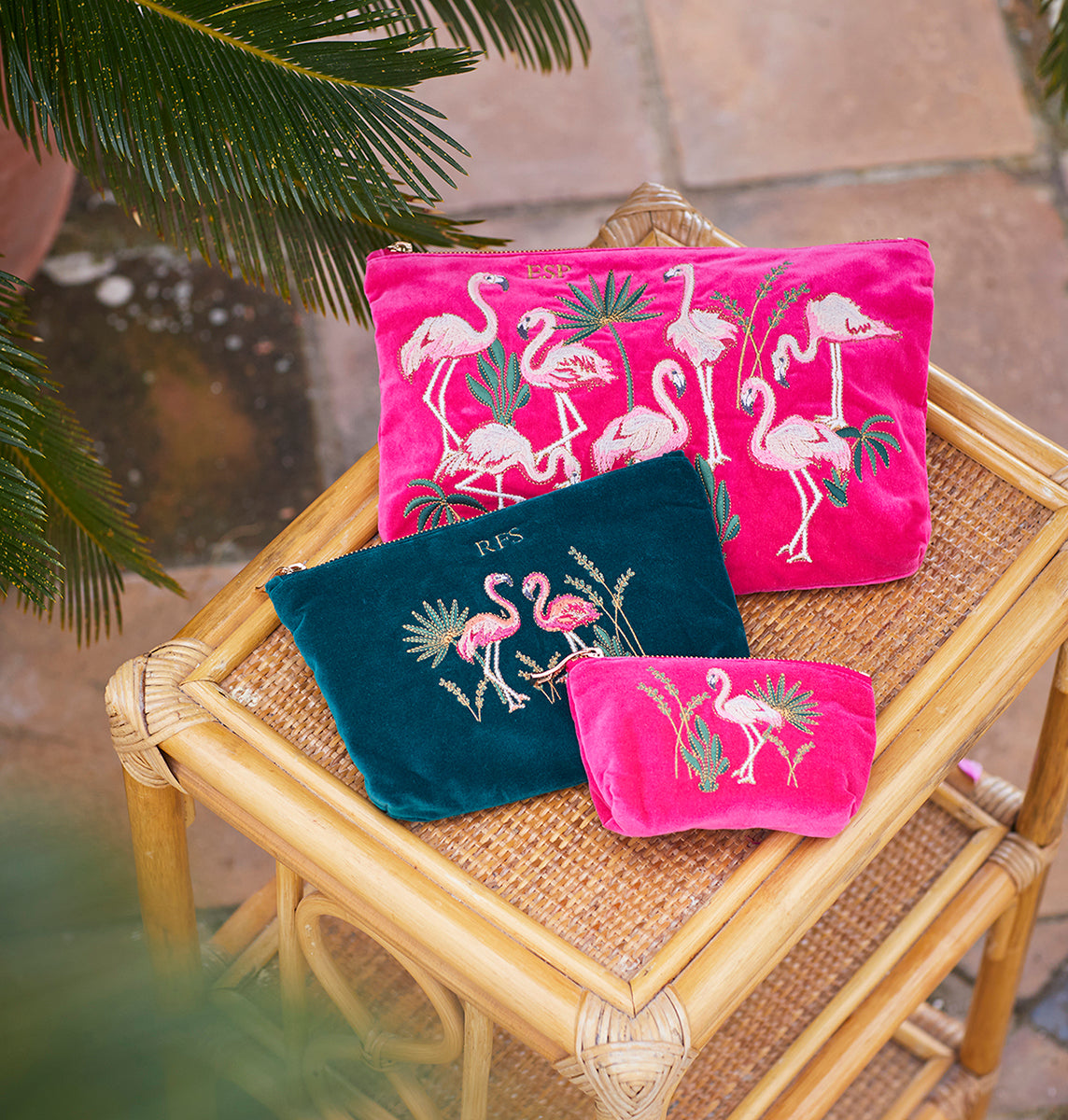 Flamingos Everyday Pouch