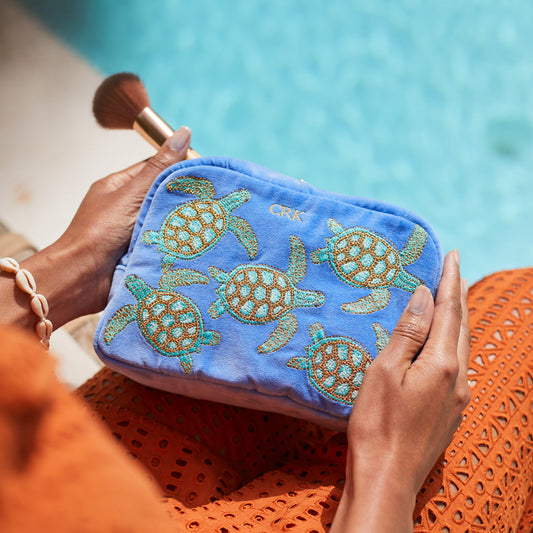 Turtle Conservation Makeup Bag