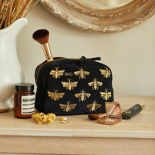 Honey Bee Makeup Bag