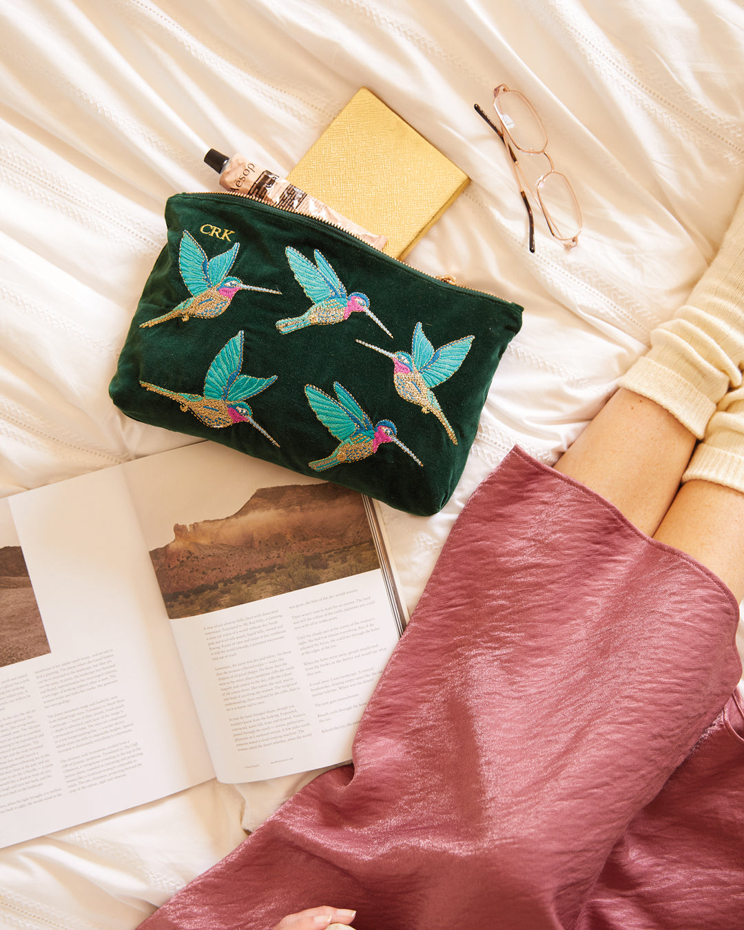 Hummingbird Everyday Pouch