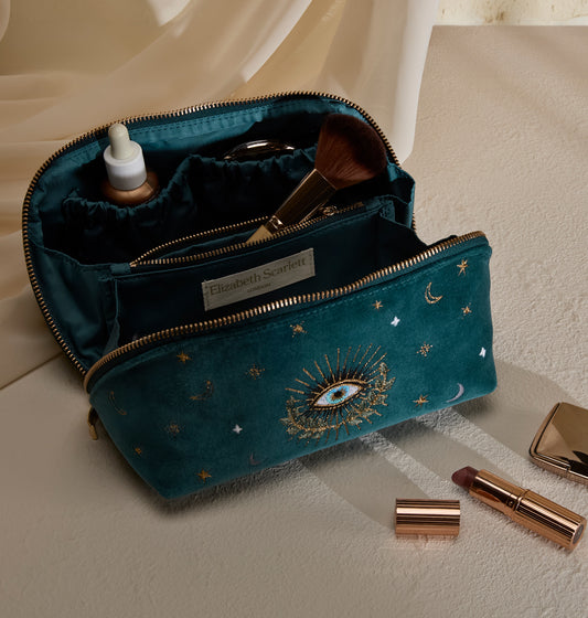 Celestial Eye Open Flat Makeup Bag