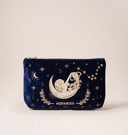 Aquarius Navy Everyday Pouch