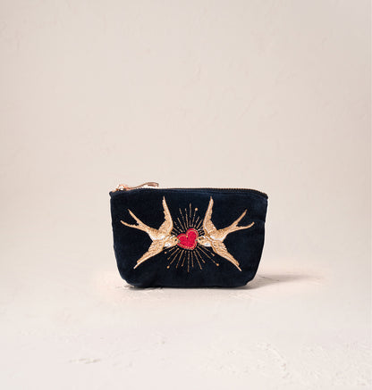 Swallow Heart Coin Purse