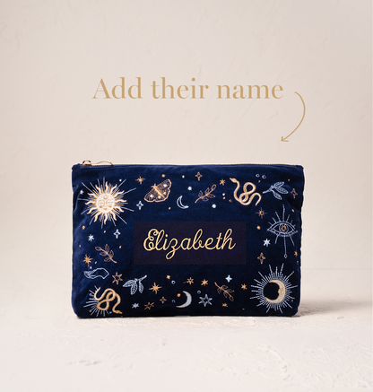 Boho Mysticism Full Name Everyday Pouch