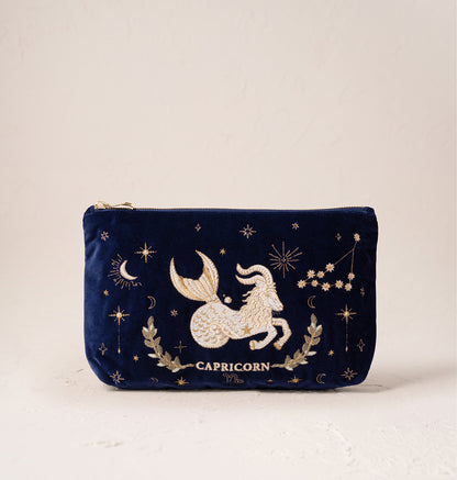 Capricorn Navy Everyday Pouch