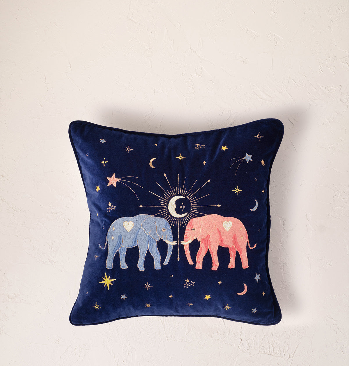 Celestial Elephant Cushion Cover