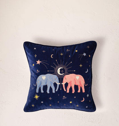 Celestial Elephant Cushion Cover