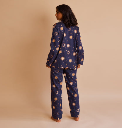 Cotton Sateen Celestial Pyjamas