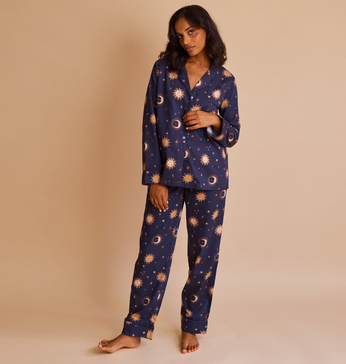 Cotton Sateen Celestial Pyjamas