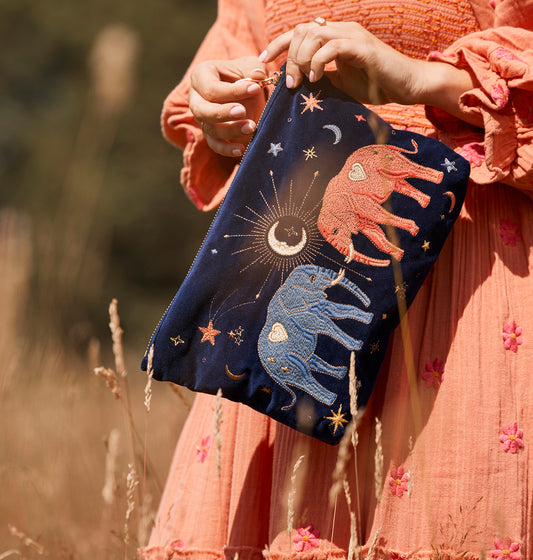 Celestial Elephant Everyday Pouch