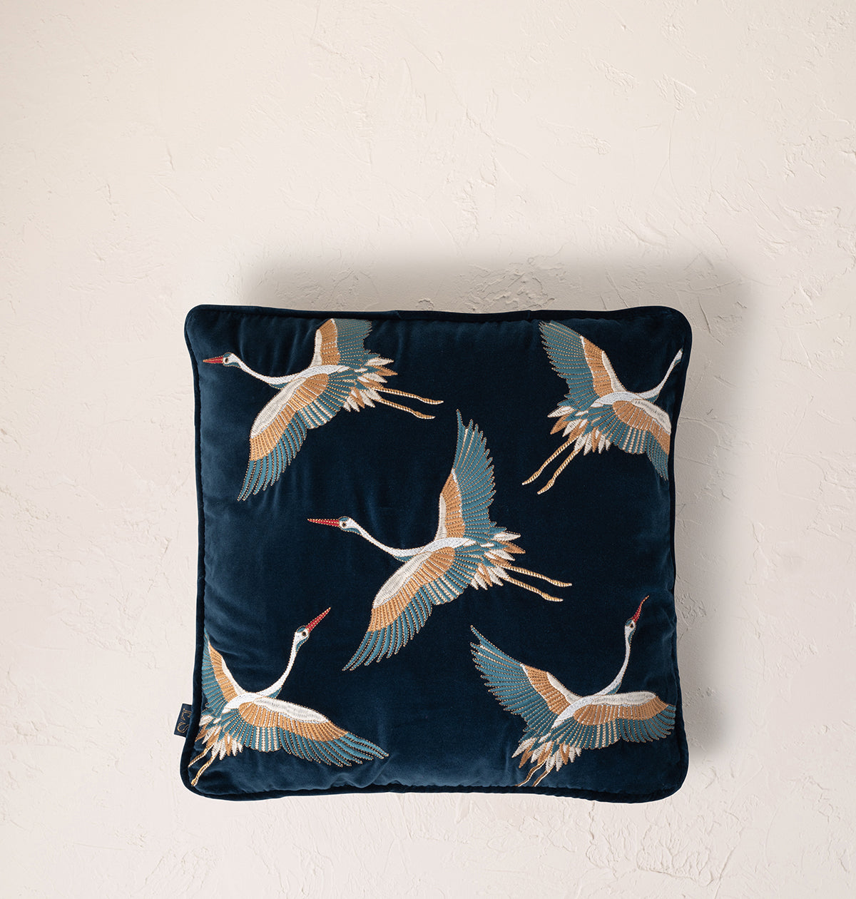 Cranes Cushion Cover