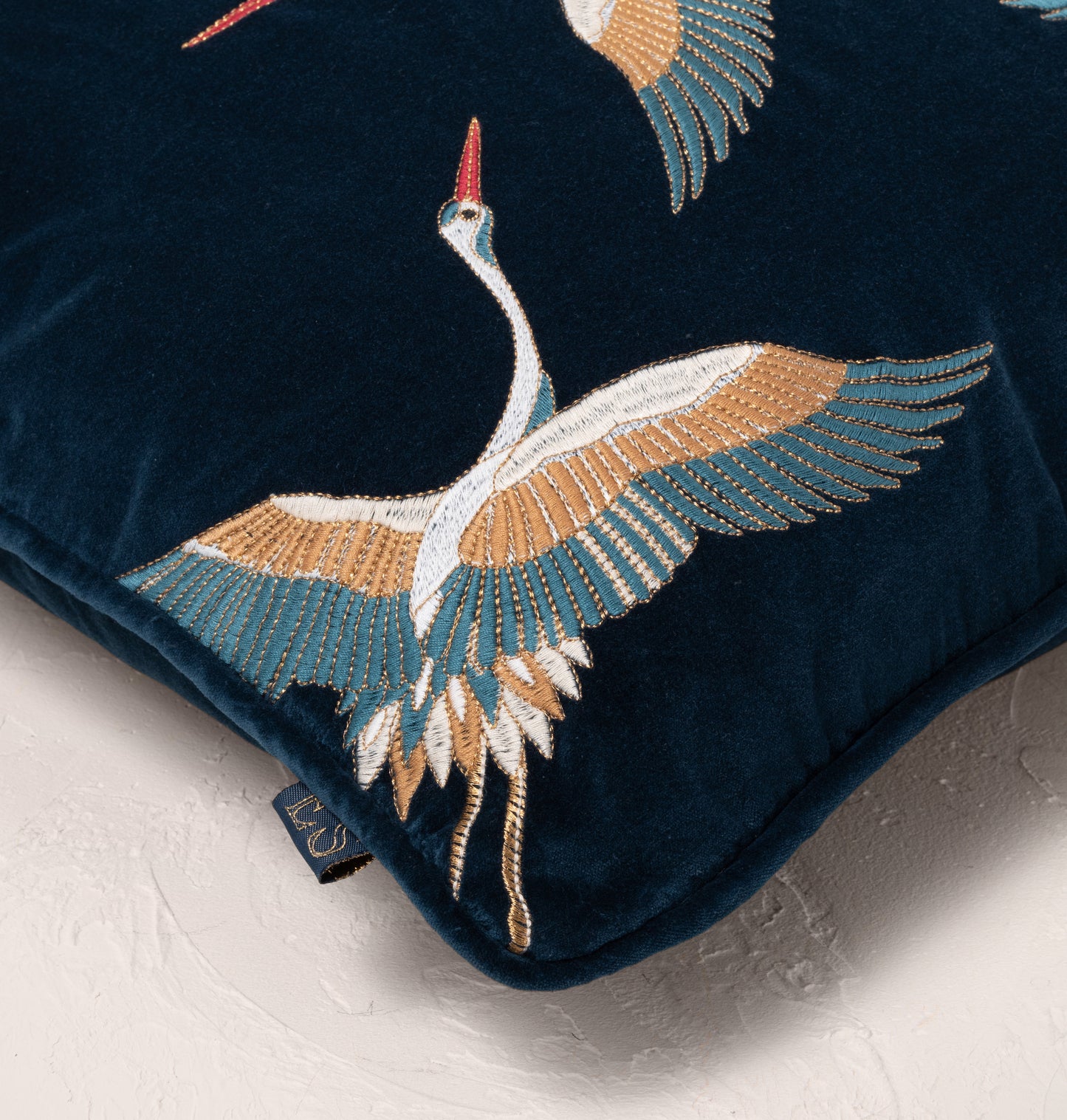 Cranes Cushion Cover