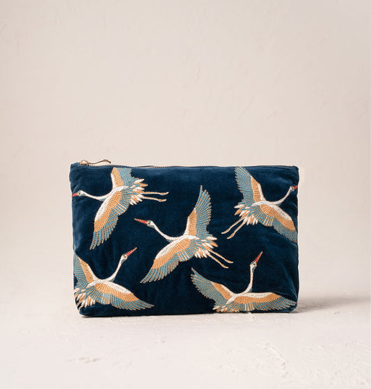 Cranes Everyday Pouch