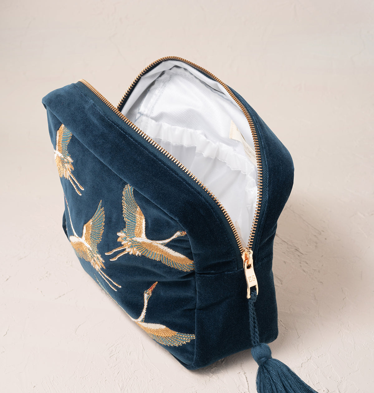 Cranes Wash Bag