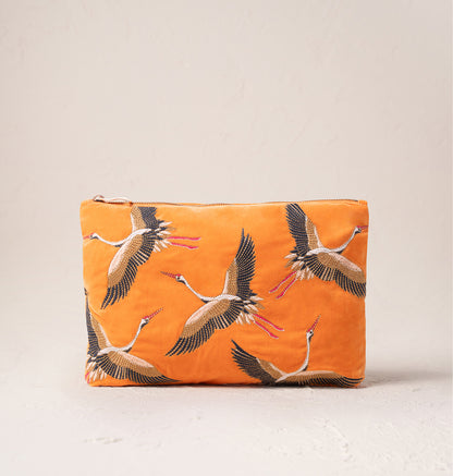 Cranes Everyday Pouch