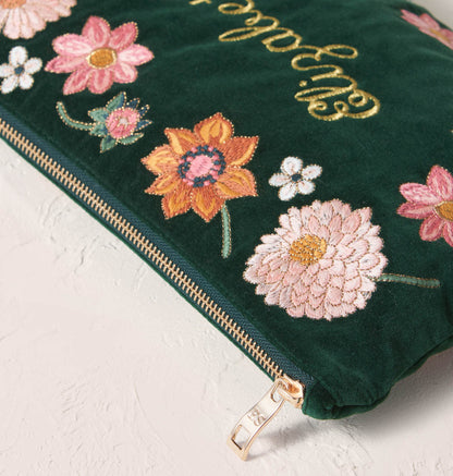 Kate Spiers Dahlia Full Name Everyday Pouch