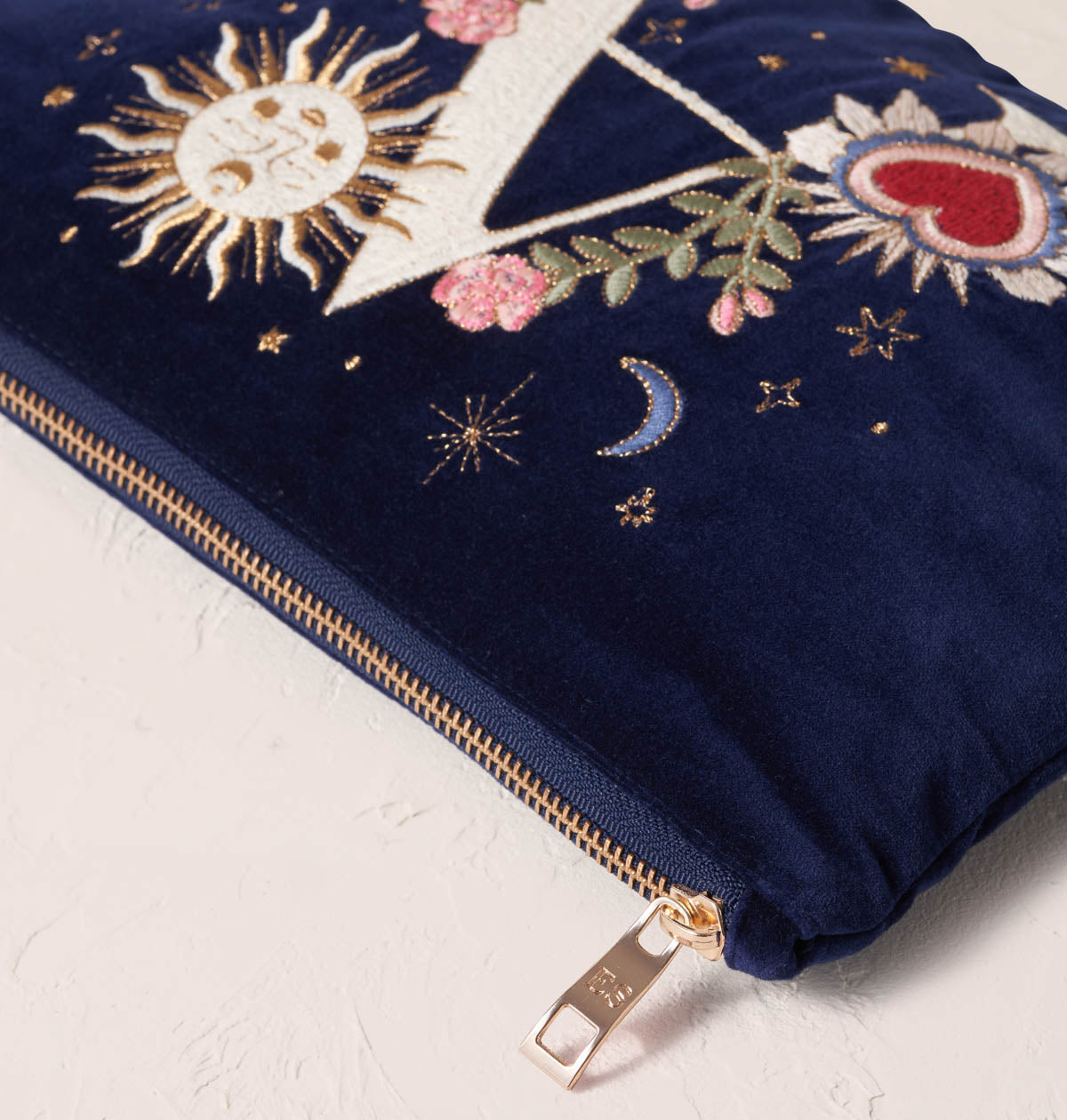 Alphabet Blue Everyday Pouch