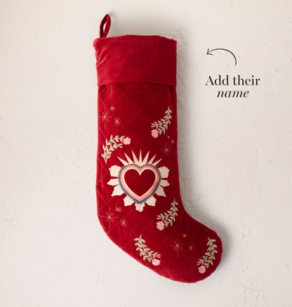 Enchanted Heart Stocking