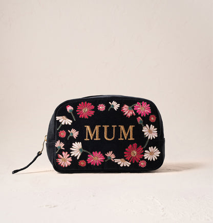 Floral Mum Makeup Bag