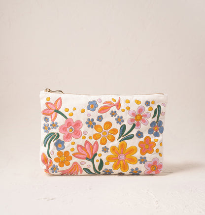 Flower Power Everyday Pouch