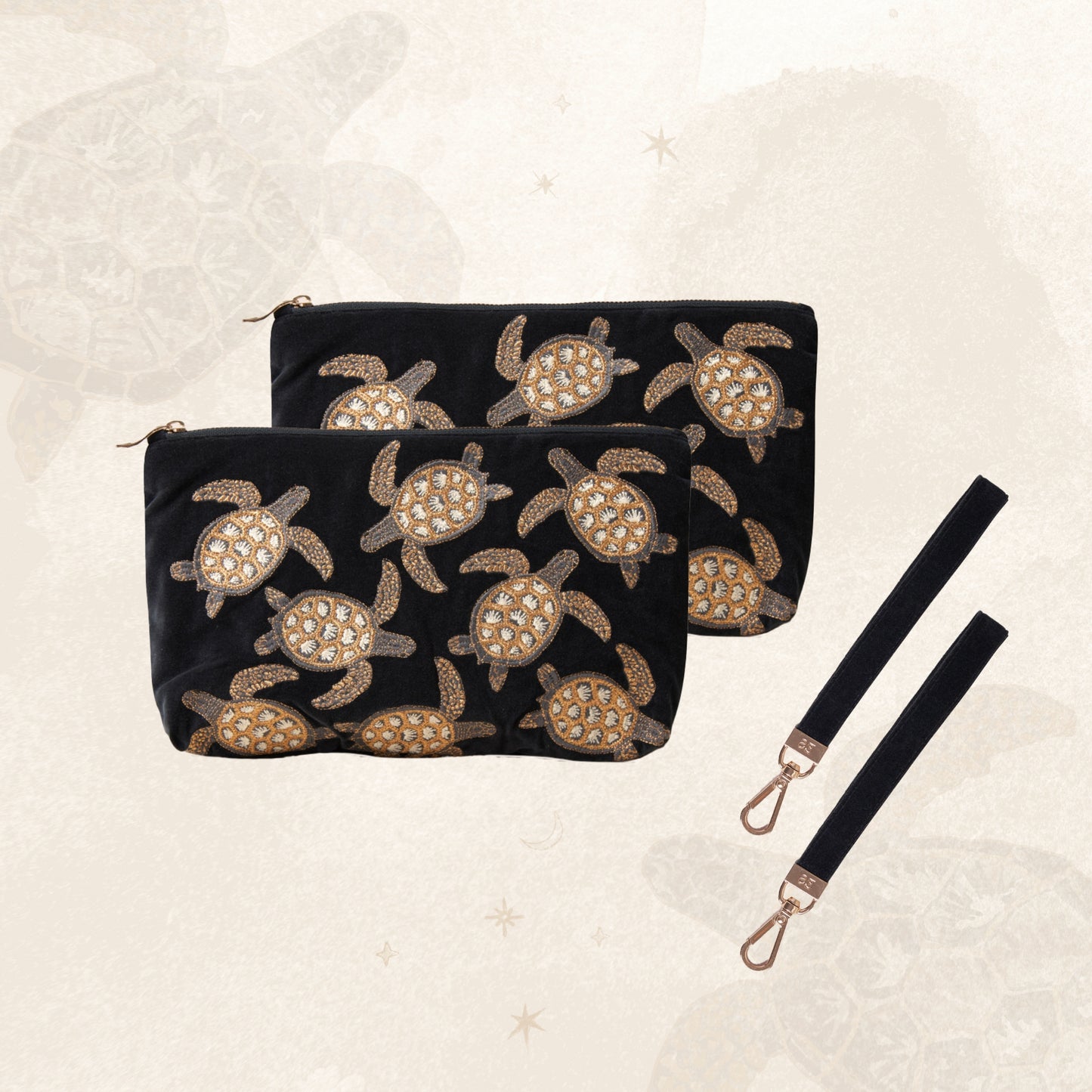 Turtle Friendship Pouches