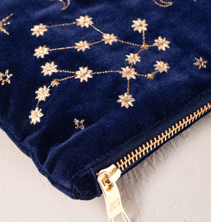 Gemini Navy Everyday Pouch