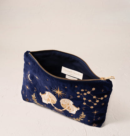 Gemini Navy Everyday Pouch