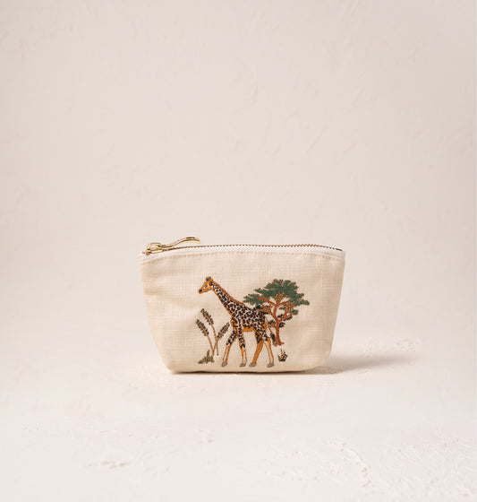 Giraffe Herd Coin Purse