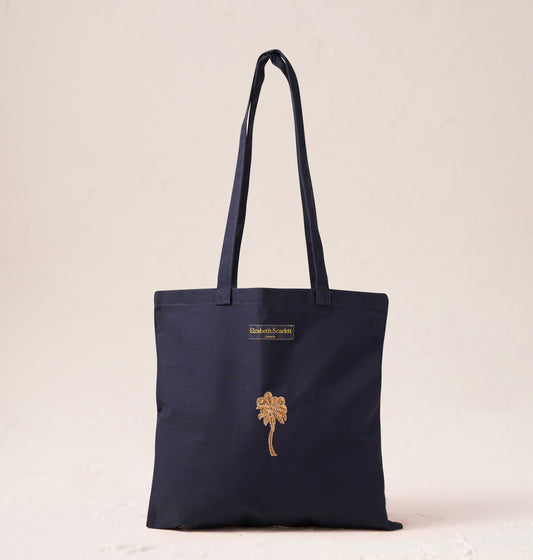 Gold Palm Shopper