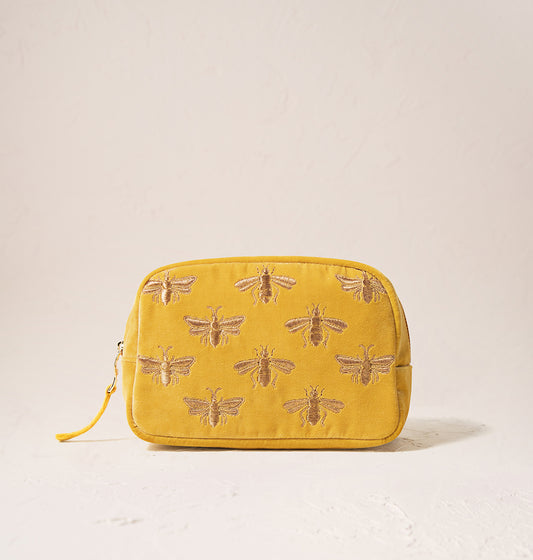 Honey Bee Makeup Bag