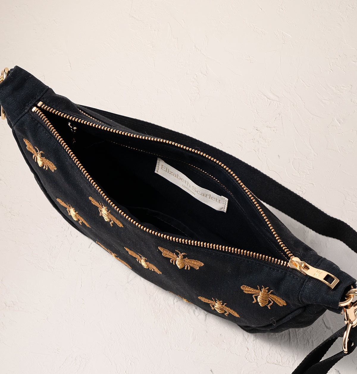 Honey Bee Canvas Crossbody Sling Bag