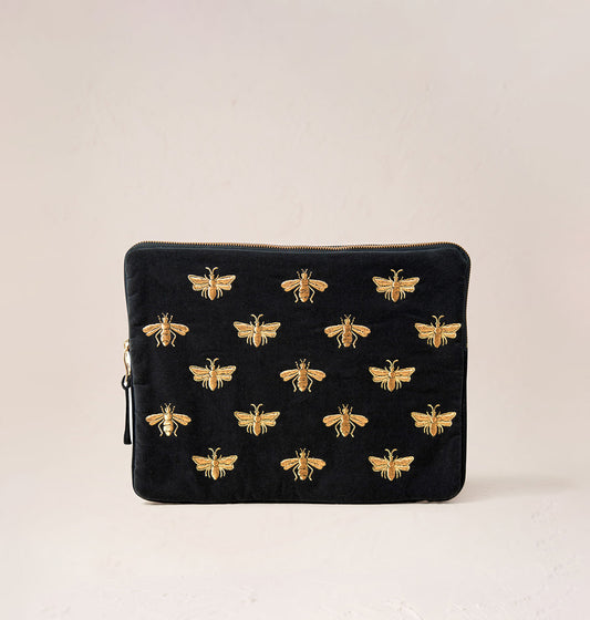 Honey Bee Laptop Case Small