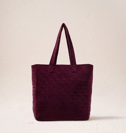 Honey Bee Velvet Tote