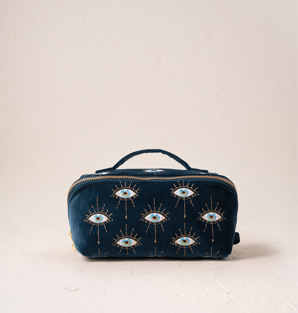 Mystical Eye Open Flat Makeup Bag