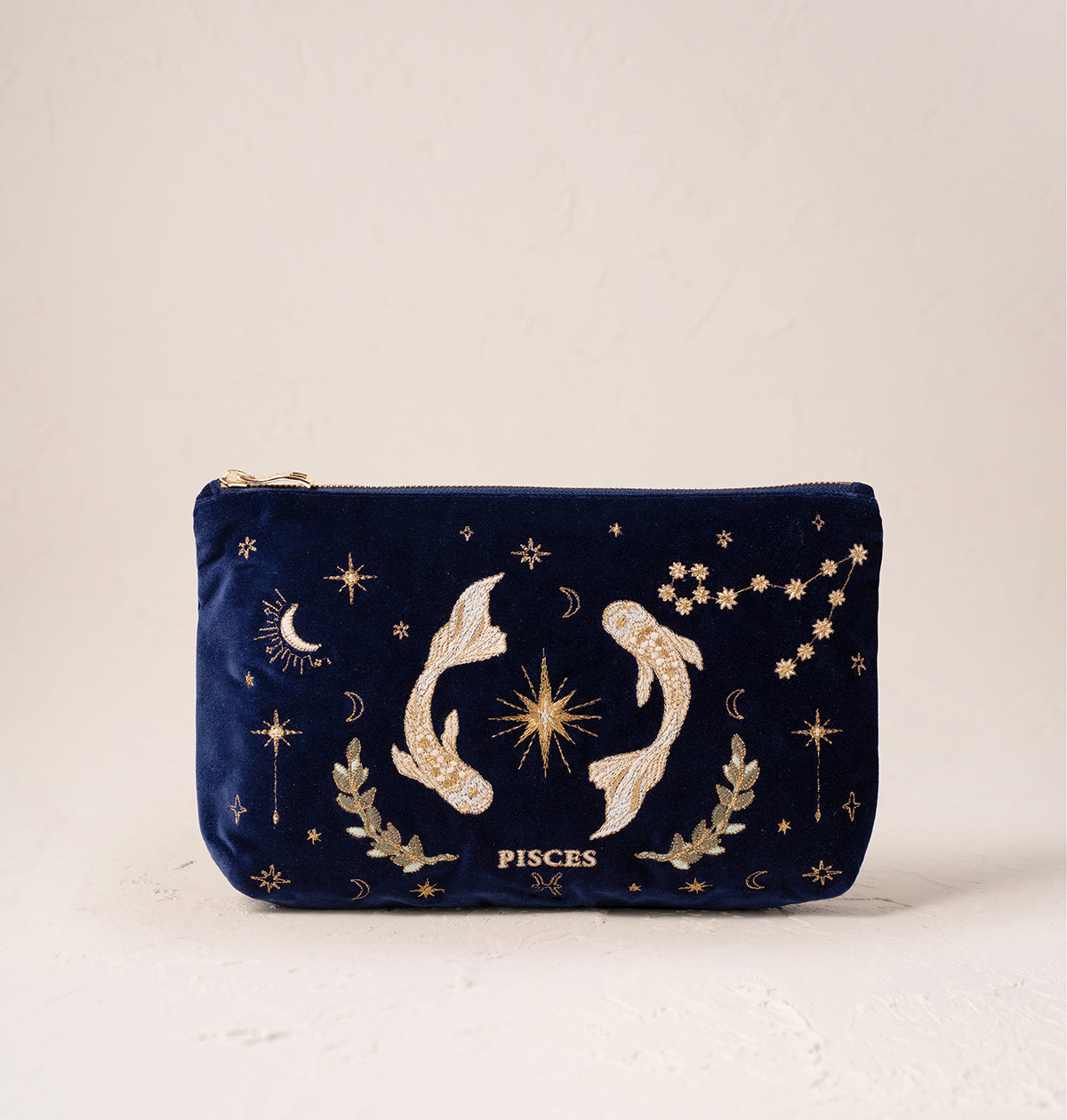 Pisces Navy Everyday Pouch