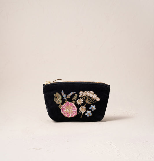 Pressed Flowers Coin Purse