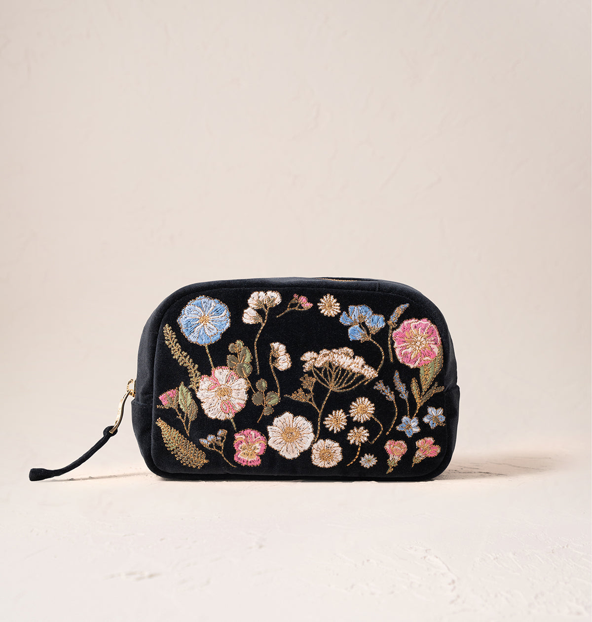 Pressed Flowers Makeup Bag