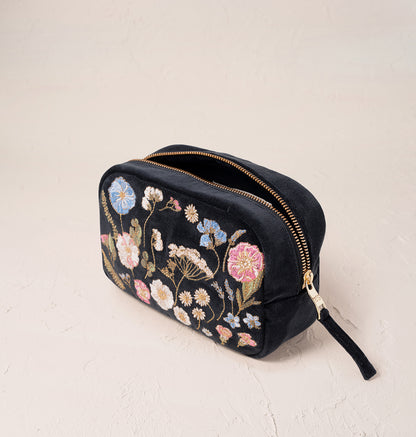 Pressed Flowers Makeup Bag