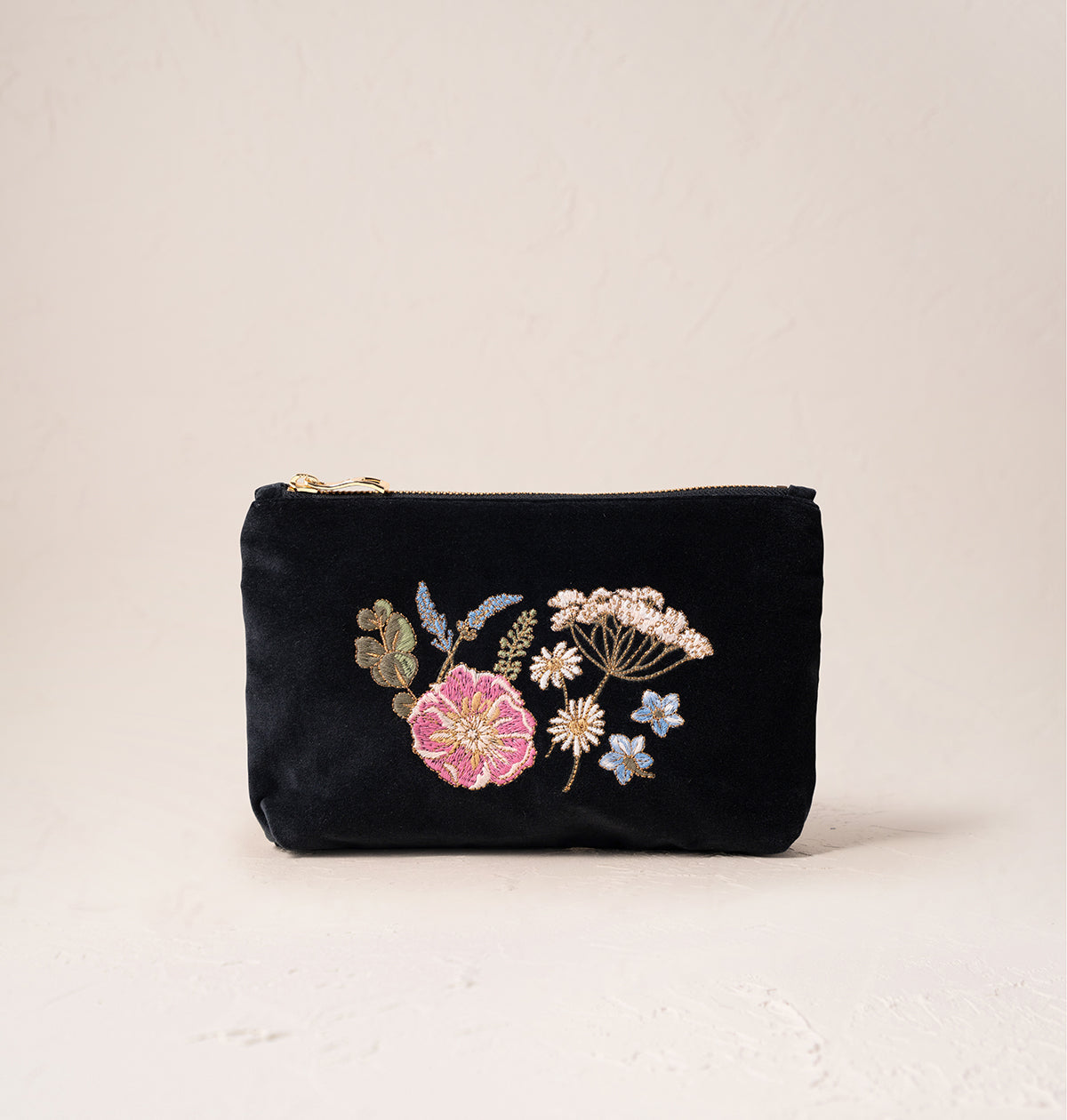 Pressed Flowers Mini Pouch