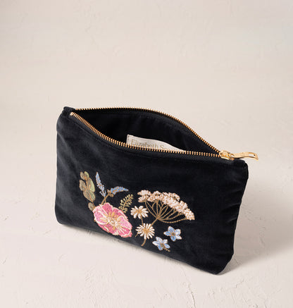 Pressed Flowers Mini Pouch