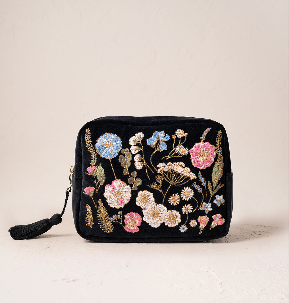 Pressed Flowers Wash Bag