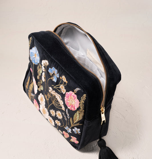 Pressed Flowers Wash Bag