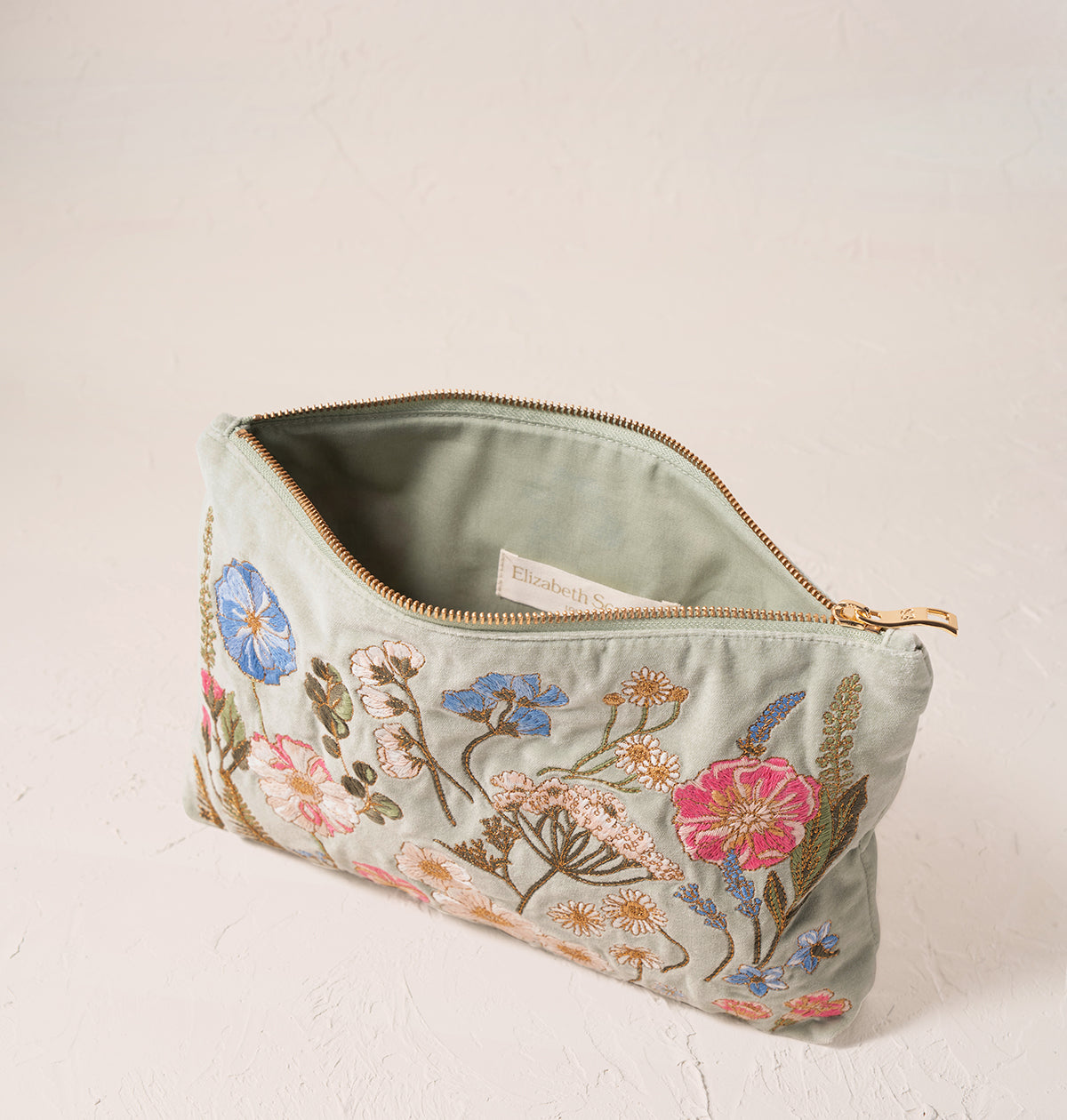 Pressed Flowers Everyday Pouch