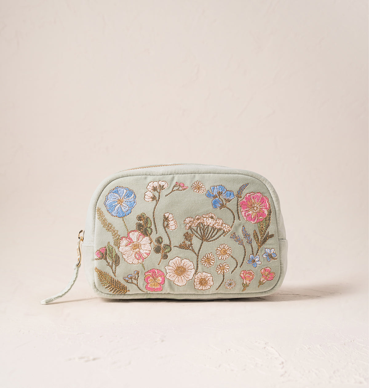 Pressed Flowers Makeup Bag