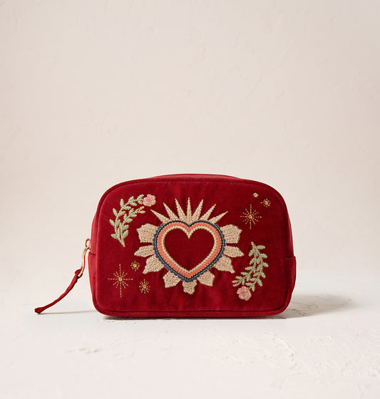 Enchanted Heart Makeup Bag