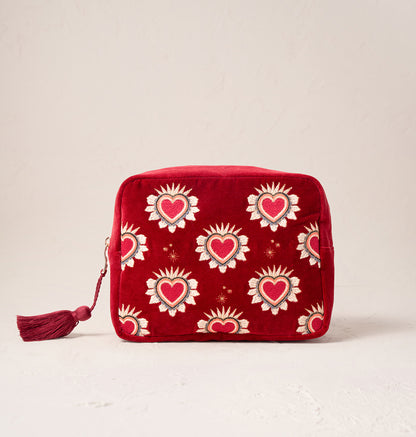 Sacred Hearts Wash Bag