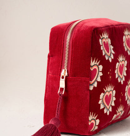 Sacred Hearts Wash Bag