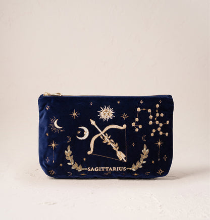 Sagittarius Navy Everyday Pouch