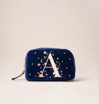 Starry Sky Alphabet Makeup Bag